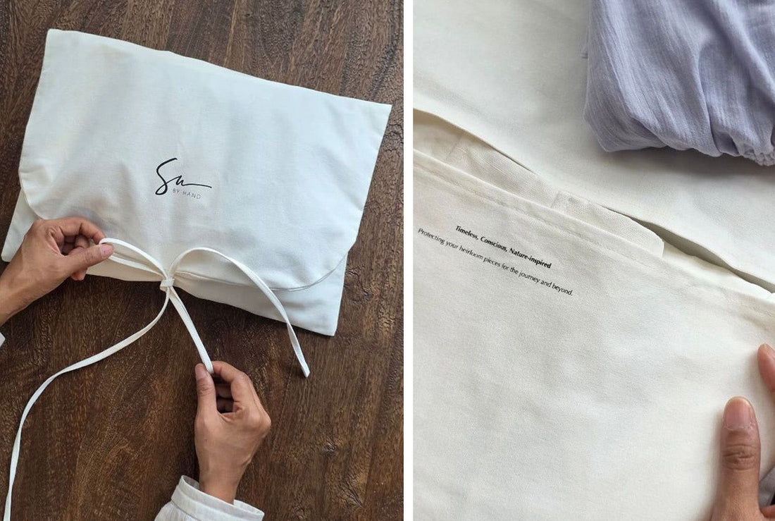 The slow fashion lover's travel duster - the process behind designing a meaningful gift