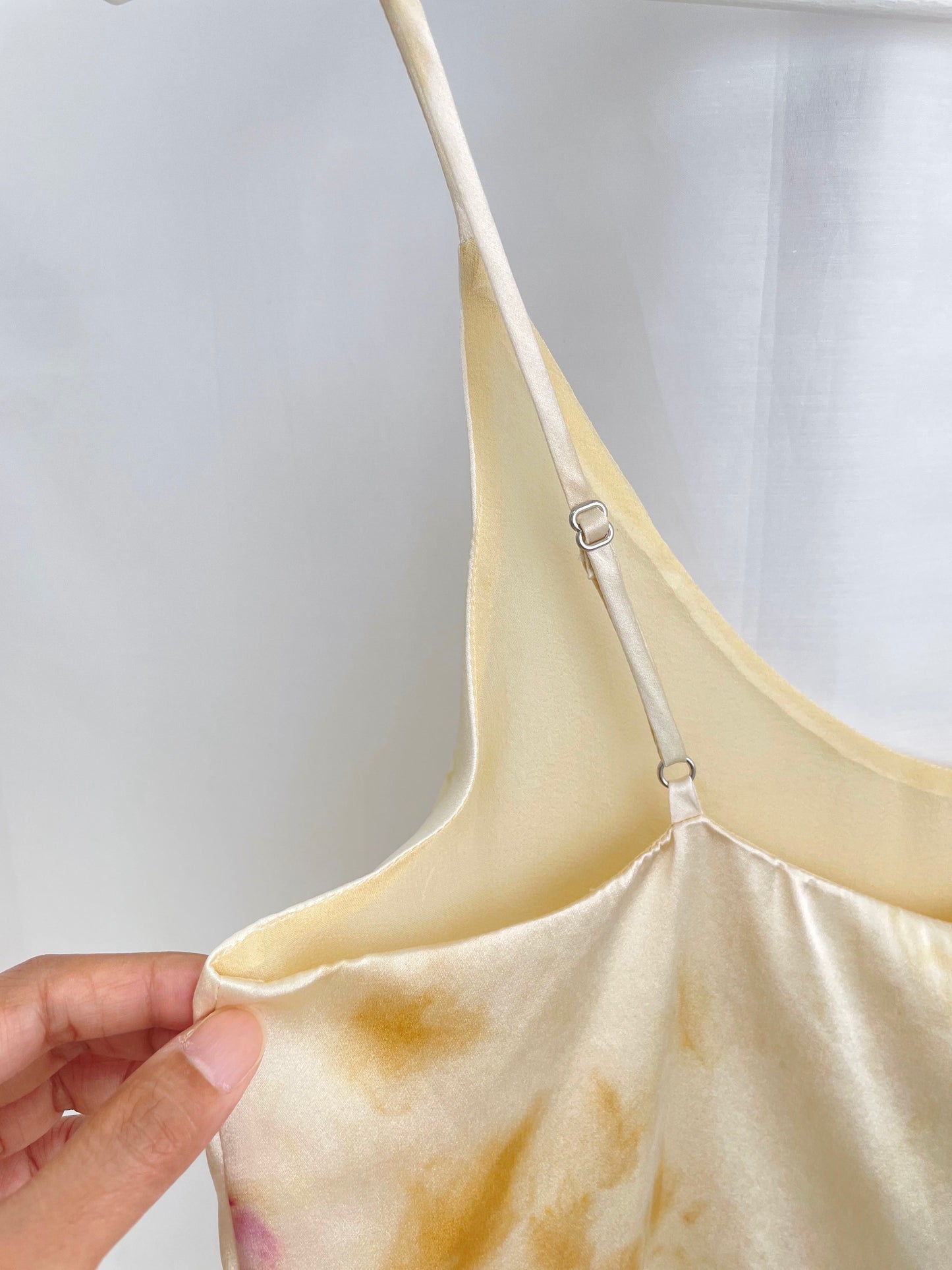 CAROL Silk Camisole - Ice-dyed (Size S/M)