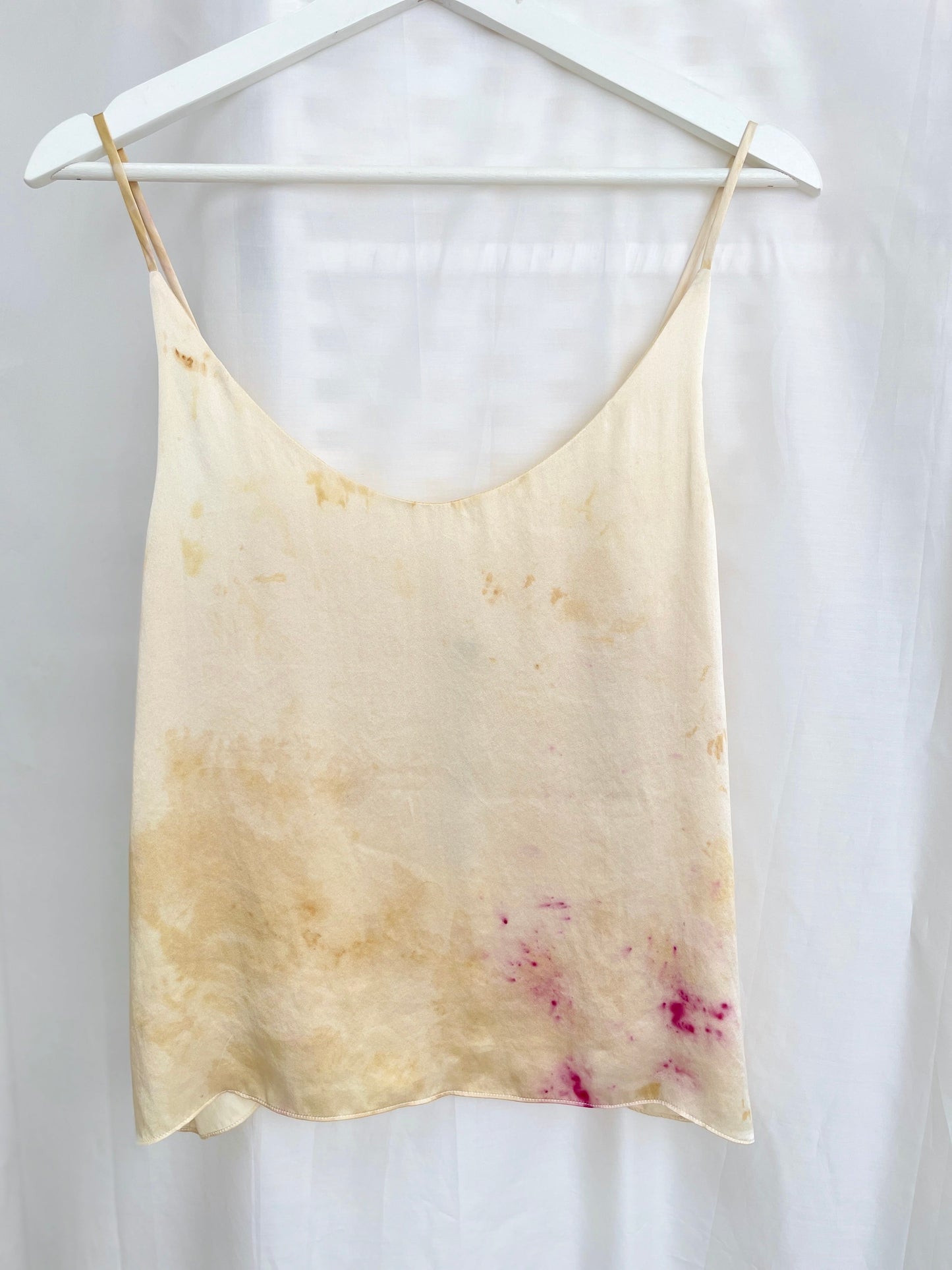 CAROL Silk Camisole - Ice-dyed (Size S/M)