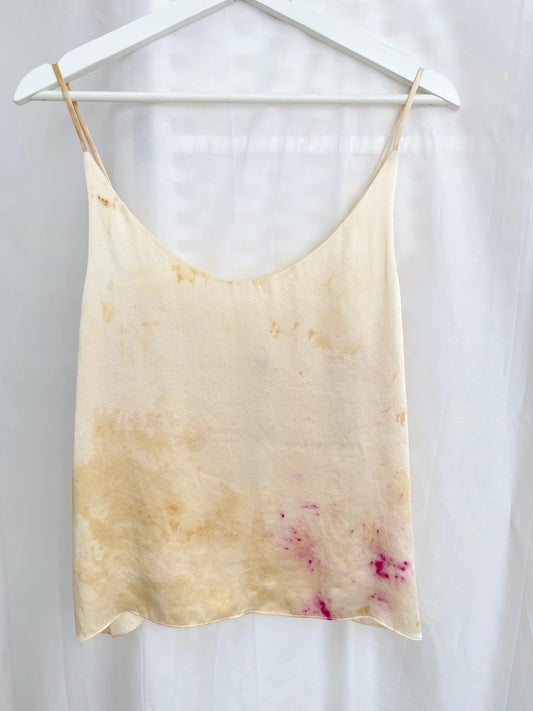 CAROL Silk Camisole - Ice-dyed (Size S/M)