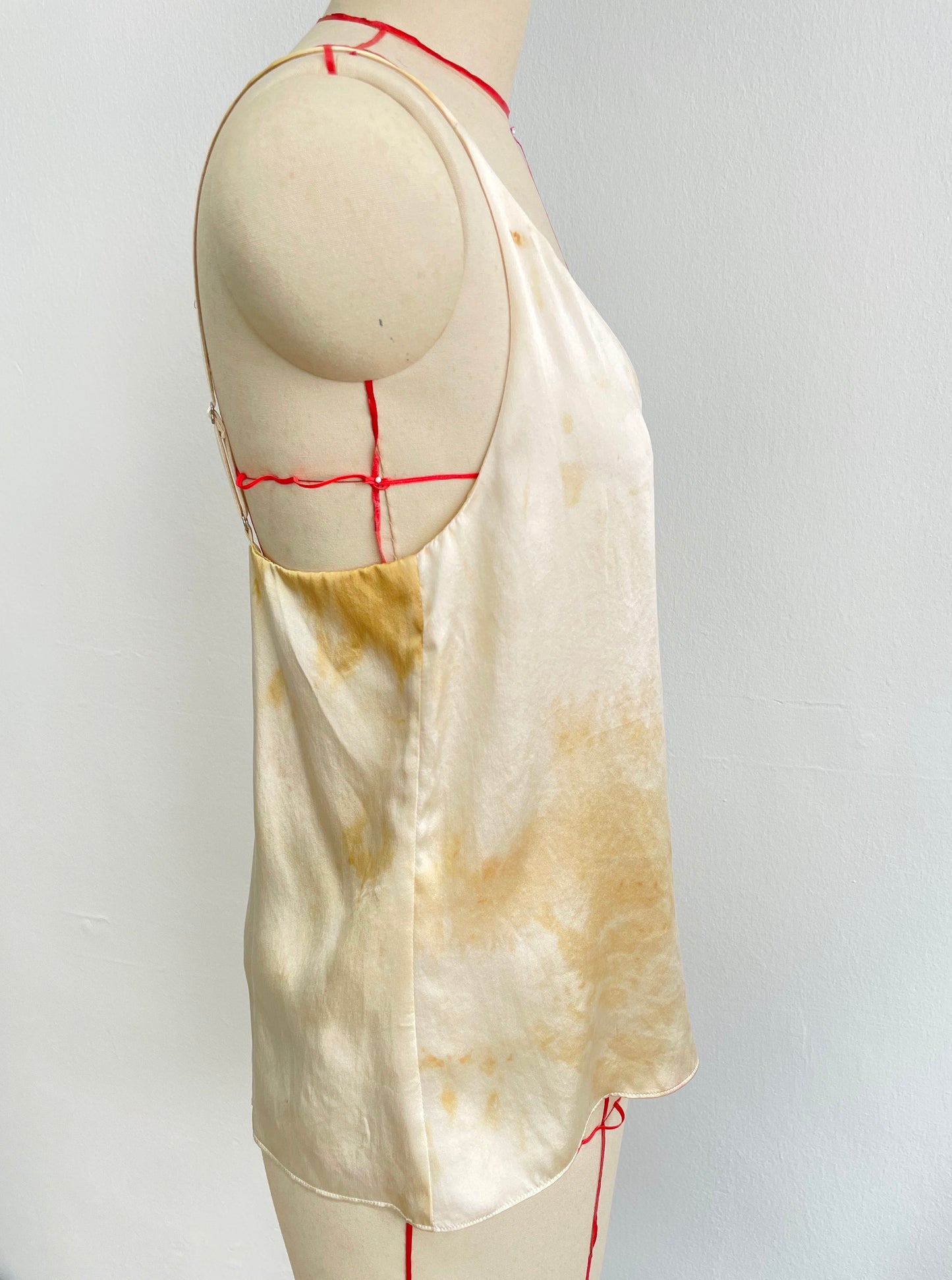 CAROL Silk Camisole - Ice-dyed (Size S/M)
