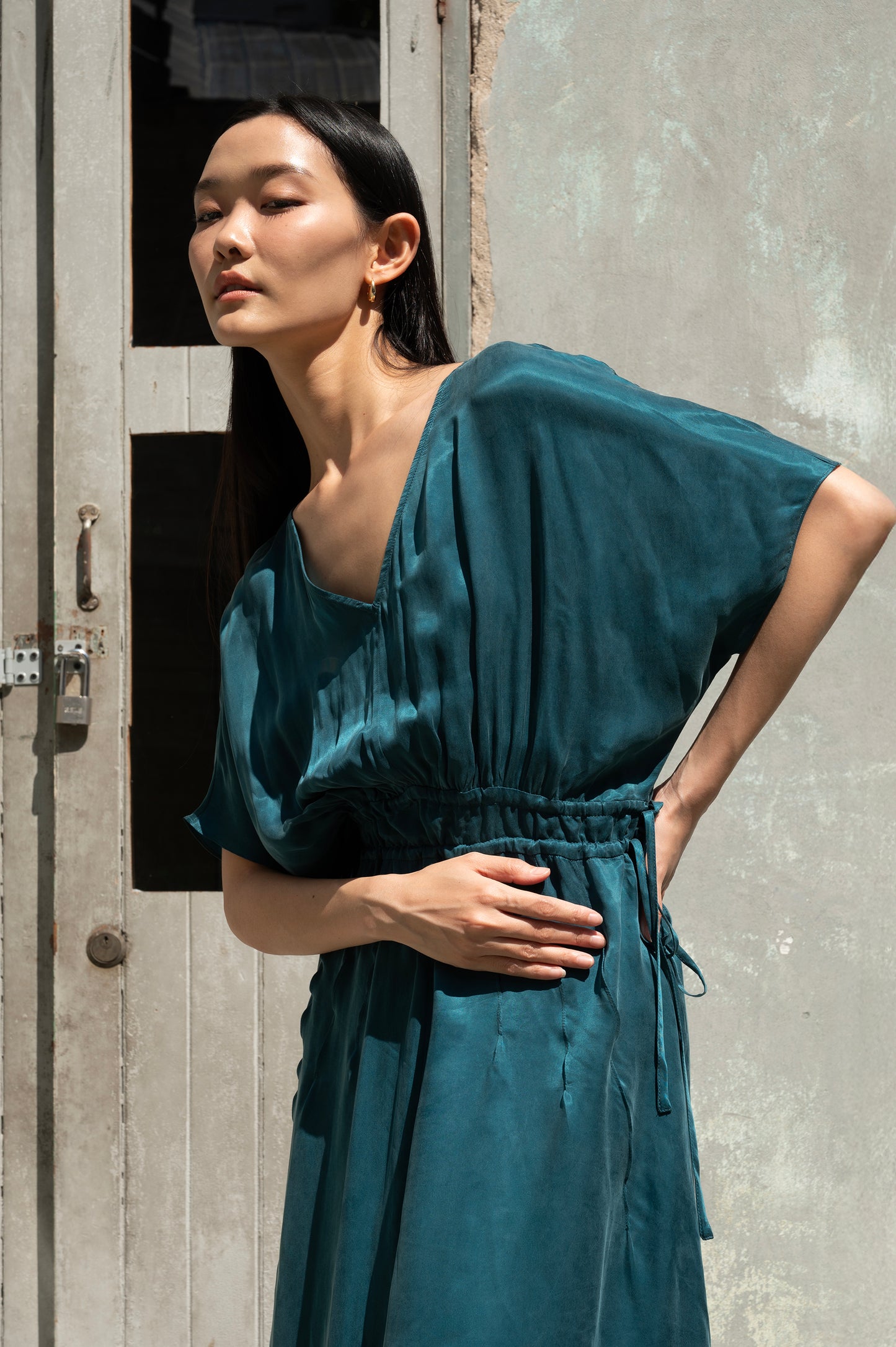 SUSANNAH Maxi Dress - Turquoise